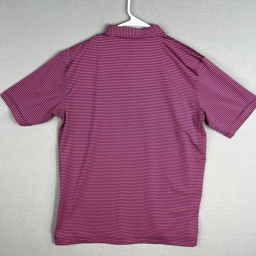 Peter Millar Summer Comfort Polo Golf Shirt Youth XL (13-14) Striped Stretch - Picture 2 of 7